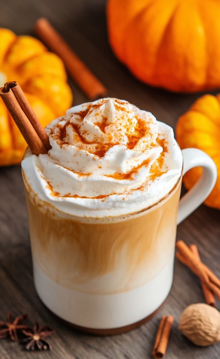 SkinnySyrupss's tweet photo. Pumpkin Spice Latte #recipe

Save it 👇🏻 on Pinterest 📌 for later!
(https://t.co/3LKHOUKBnD)

Ingredients:
* 1 cup brewed coffee
* 2 tbsp pumpkin puree
* 1 tbsp #sugarfree cinnamon syrup
* 1/4 cup milk
* Pinch of nutmeg

#coffeerecipes #pumpkinspice #foodie #loveisland https://t.co/yEMF1bmCkx
