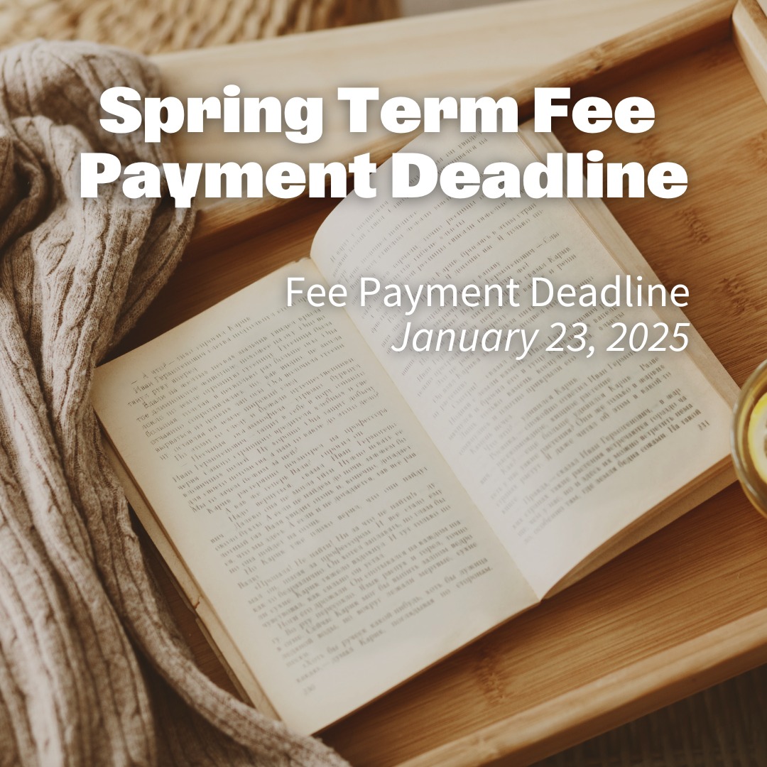The Spring Term fee payment deadline is Thursday, January 23. Avoid late fees by submitting your payment today!

Visit kpu.ca/pay to submit your payment.

#KwantlenU #Kwantlen #KPU #KwantlenPolytechnicUniversity #PostSecondary #University #Polytechnic #HigherEd