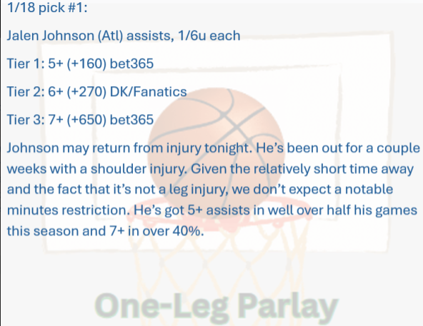 One-Leg Parlay tweet media