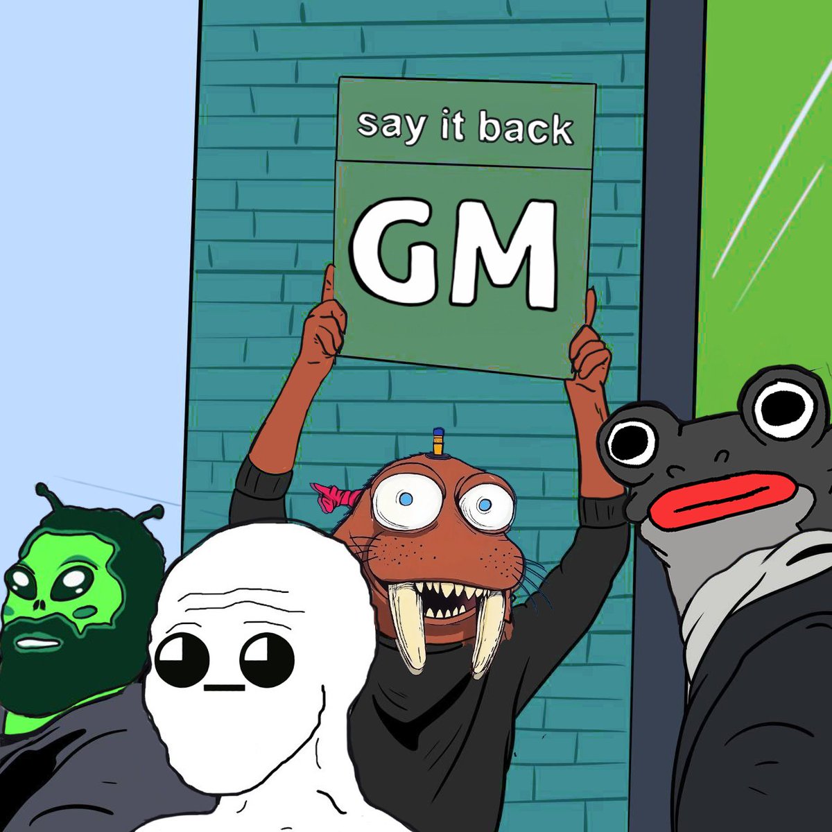 OzzyHbar's tweet photo. Ozzy's GM Wisdom! 🌄🌅

Every 'GM' is like a little ray of connection. It says, 'Hey, I see you. We're in this together.' So, when someone tosses a 'GM' your way, say it back! A small word, but it keeps the vibe alive. 🌞 

GM to all my fellow explorers out there—let's make it a great day! 🙋‍♂️