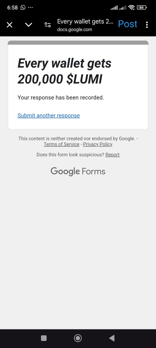 bashorunedward's tweet image. Fill these 2 forms asap!
1.docs.google.com/forms/u/0/d/e/…
2. x.com/luminapump/sta…
Tell us about WL forms @BenjaminOnIP @ShadowBenjamin