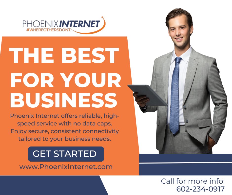PhxInternet's tweet image. Business moves fast—your internet should too.

Power up your productivity with Phoenix Internet’s top-tier business solutions.

phoenixinternet.com/business-new-s…

#BusinessMovesFast #FastInternet #PhoenixInternet #BusinessSolutions #StayConnected
