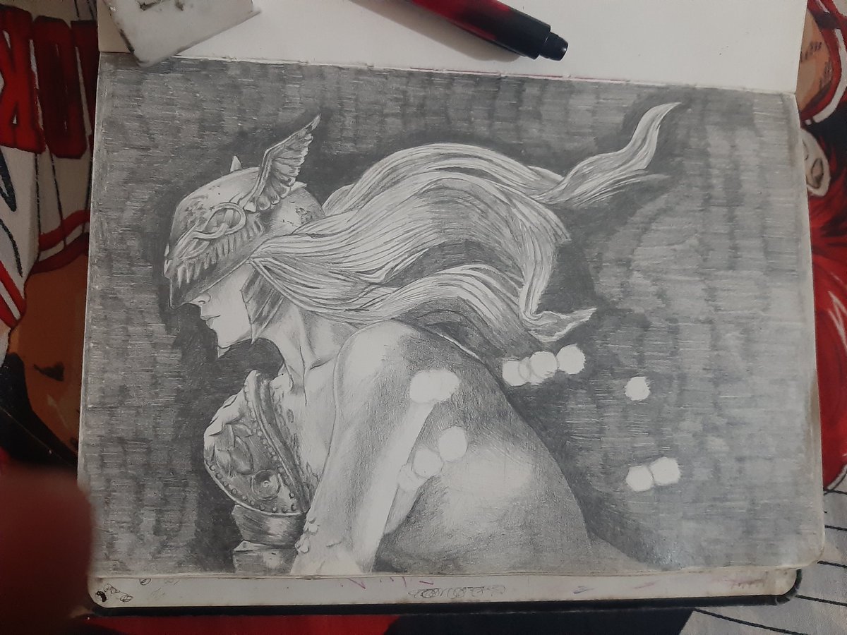 MJ79022772's tweet photo. Sharing my art of malenia and fire keeper 
#EldenRingFanart 
#darksoulfunart 
#Malenia 
#firekeeper 
#art https://t.co/IKPOVZ5qQX