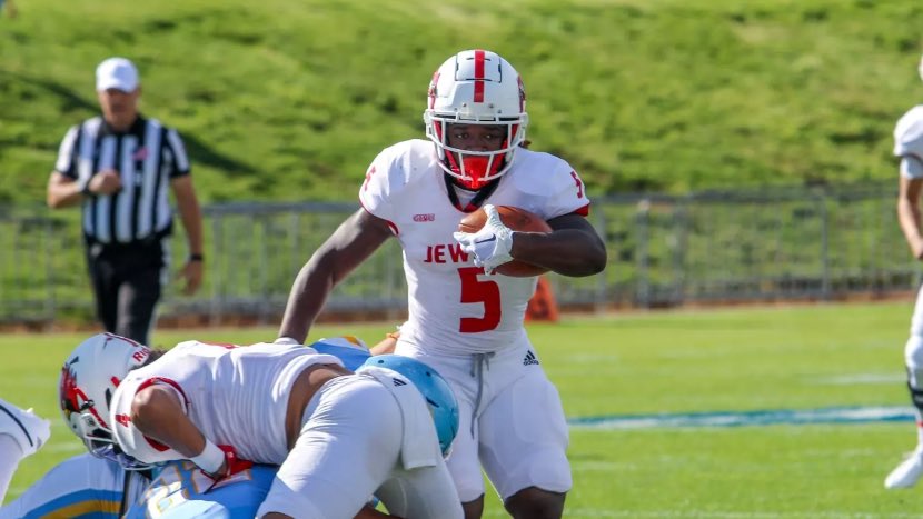 Mike Rittelmann (@mrittcgs) on Twitter photo 🏈 2025 <a href="/CGSAllStar/">The College Gridiron Showcase</a> Player Profile
🚨RB <a href="/__DaChosen1/">Kee “SweetFeet” McCullough</a>
📍<a href="/JewellFootball/">William Jewell Football</a>
📊 Rushed for 1,262 yards with 15 TD’s
✅ 1st Team All-<a href="/GLVCsports/">Great Lakes Valley Conference</a>
✅ <a href="/D2Football/">D2Football</a> Elite 100 Team
✅ ⭐️ All-American
✅ Rushed for 402 yards in one game 🤯
#CGS2025 🏈 2025 <a href="/CGSAllStar/">The College Gridiron Showcase</a> Player Profile
🚨RB <a href="/__DaChosen1/">Kee “SweetFeet” McCullough</a>
📍<a href="/JewellFootball/">William Jewell Football</a>
📊 Rushed for 1,262 yards with 15 TD’s
✅ 1st Team All-<a href="/GLVCsports/">Great Lakes Valley Conference</a>
✅ <a href="/D2Football/">D2Football</a> Elite 100 Team
✅ ⭐️ All-American
✅ Rushed for 402 yards in one game 🤯
#CGS2025