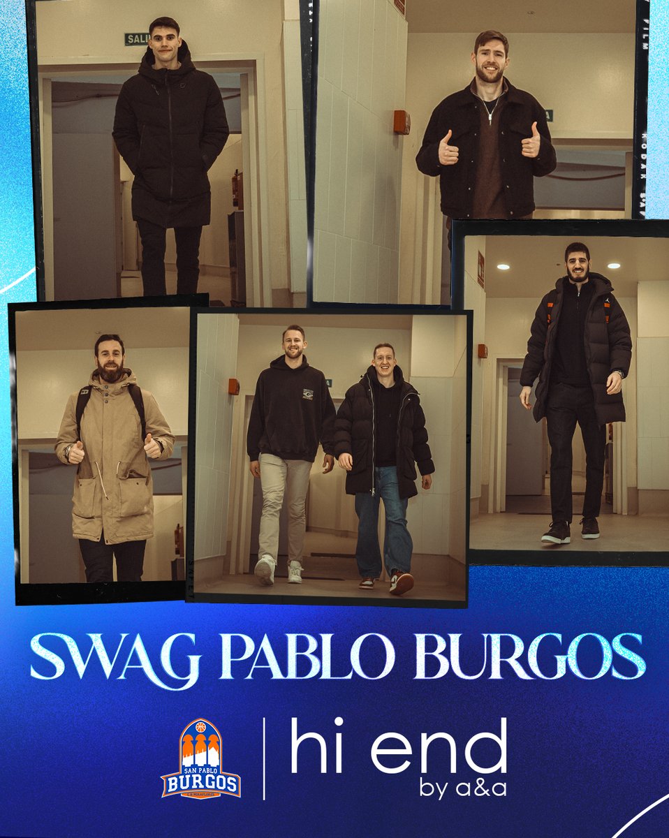 SanPabloBurgos's tweet image. Elegantes y preparados para completar la primera vuelta en el Coliseum. 🎩

#SwagPabloBurgos #HiEnd