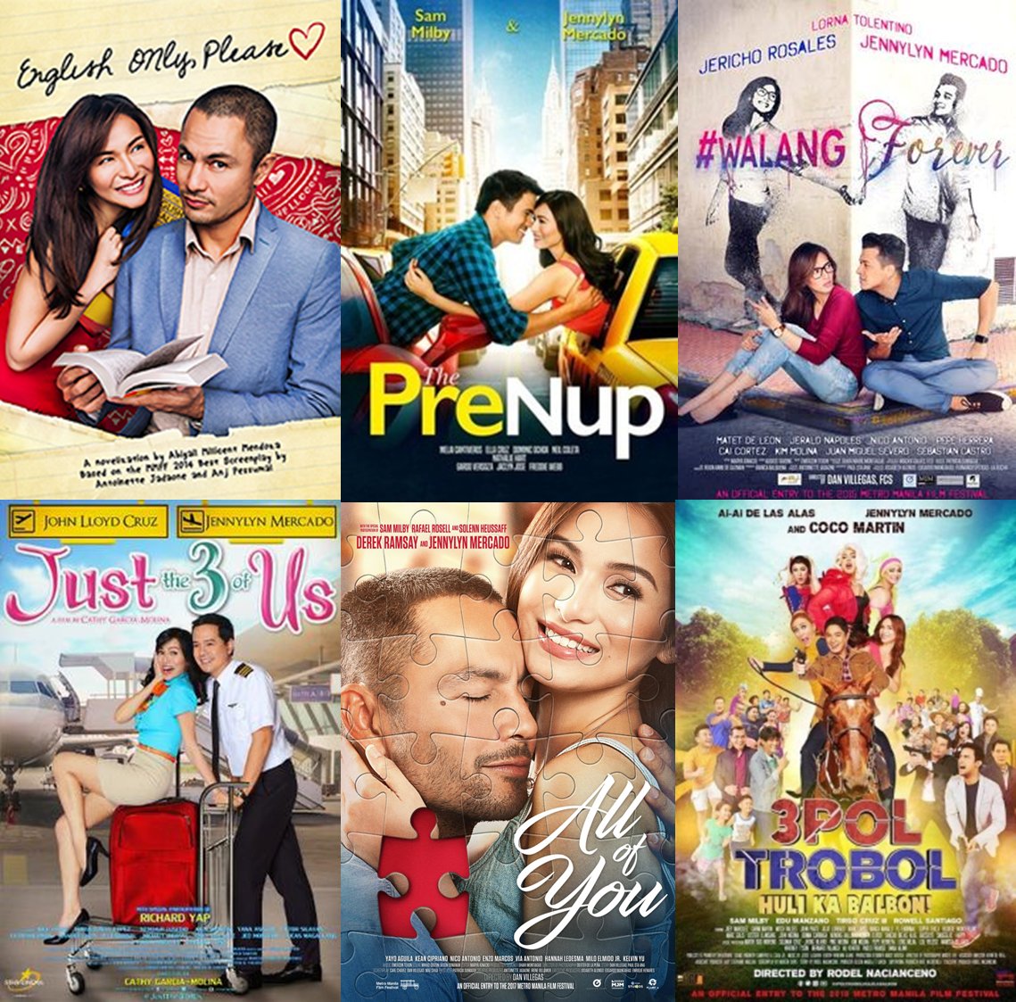 ROM-COM Queen din si Jennylyn Mercado. Ilang movie hits din meron siya. Mula English Only Please hanggang 3POL DOBOL. Nag back-to-back BEST ACTRESS pa sa MMFF. 

Wag natin ipagkait sa kanya ang titulo kasi dasurv niya yan. Nakailang blockbuster na yan. Respect her record.