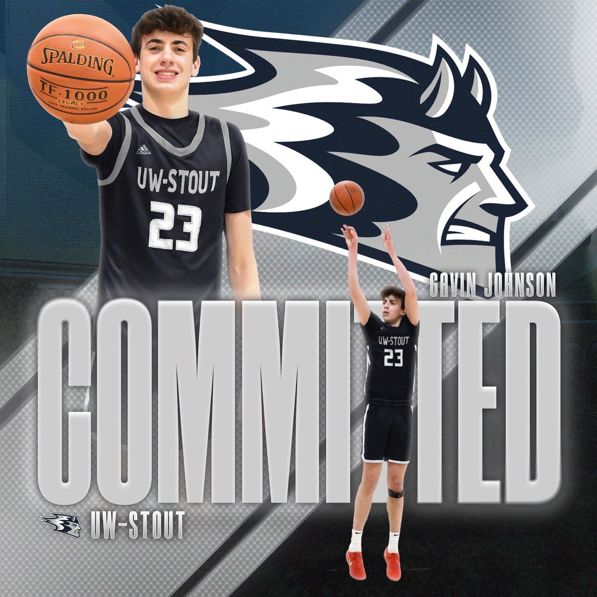 Gavin Johnson (@gavinjo2025) on Twitter photo Committed! Thankful to God for his blessings, my parents for their support, and everyone who's pushed me to be my bestβsiblings, grandparents, teammates, and coaches. Special thanks to Coach Lake and Coach Webb for believing in me. Proud to be a Blue Devil!
<a href="/stout_mbb/">Stout Basketball</a> Committed! Thankful to God for his blessings, my parents for their support, and everyone who's pushed me to be my bestβsiblings, grandparents, teammates, and coaches. Special thanks to Coach Lake and Coach Webb for believing in me. Proud to be a Blue Devil!
<a href="/stout_mbb/">Stout Basketball</a>