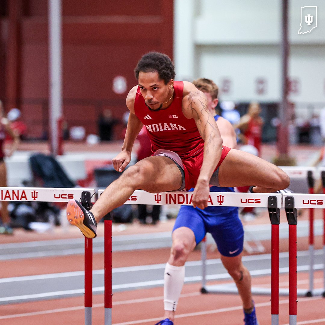 IndianaXCTF's tweet photo. Another dub in the 60 meter hurdles!

John Colquitt gets his third-straight win in the event. https://t.co/2AJMDH88fI
