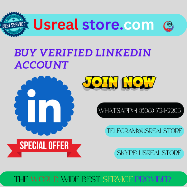 Buy Verified Linkedin Accounts

usrealstore.com

Telegram:<a href="/Usrealstore/">usrealstore</a>
Whatsapp: +1 (608) 724-2205
Skype: Usrealstore
Email: usrealstore1@gmail.com
#PetrichorTheSeriesEP8
#NEWBOU #SixTONESANN
#アンサンブル
#SixTONESANN
#اعرض_خدماتك_في_مسفا