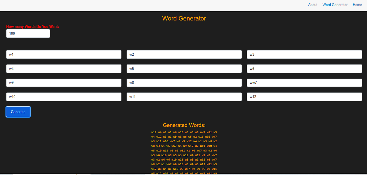 CoffeTime77's tweet photo. Test Your Lucky Day - I add word generator page which u enter words and generate . Then in main page u load words and test your luck. #BTC  #BitcoinLottery  
 Here : https://t.co/1EDeEH5kDn https://t.co/JDrWXCoLPk