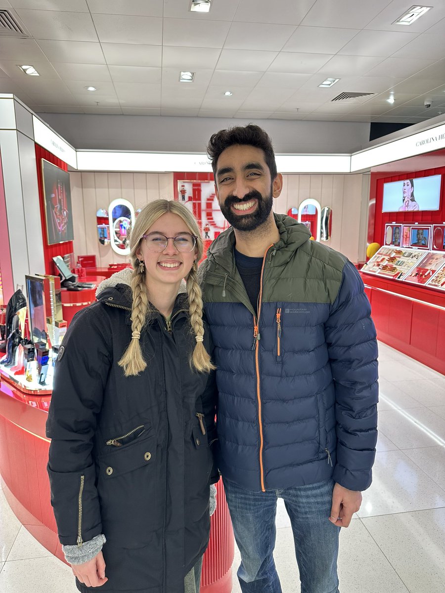 Sophie was really pleased we went to Cambridge to #TheTraitors