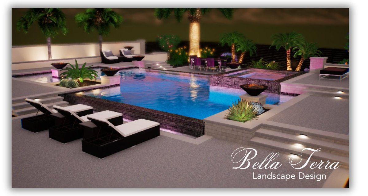 BellaTerraYards's tweet image. Your yard is more than just a space – it’s the canvas where your dreams bloom, your relaxation flows, and your memories take root. 

#landscapedesign #pooldesign #structurestudios #hardscapedesign #plantplans #yardideas