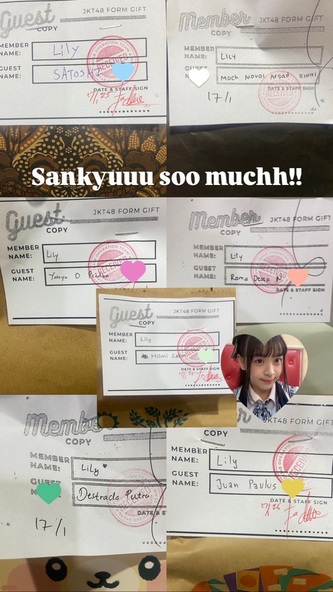hillaryours_id2's tweet image. [180125] Lily instagram story update