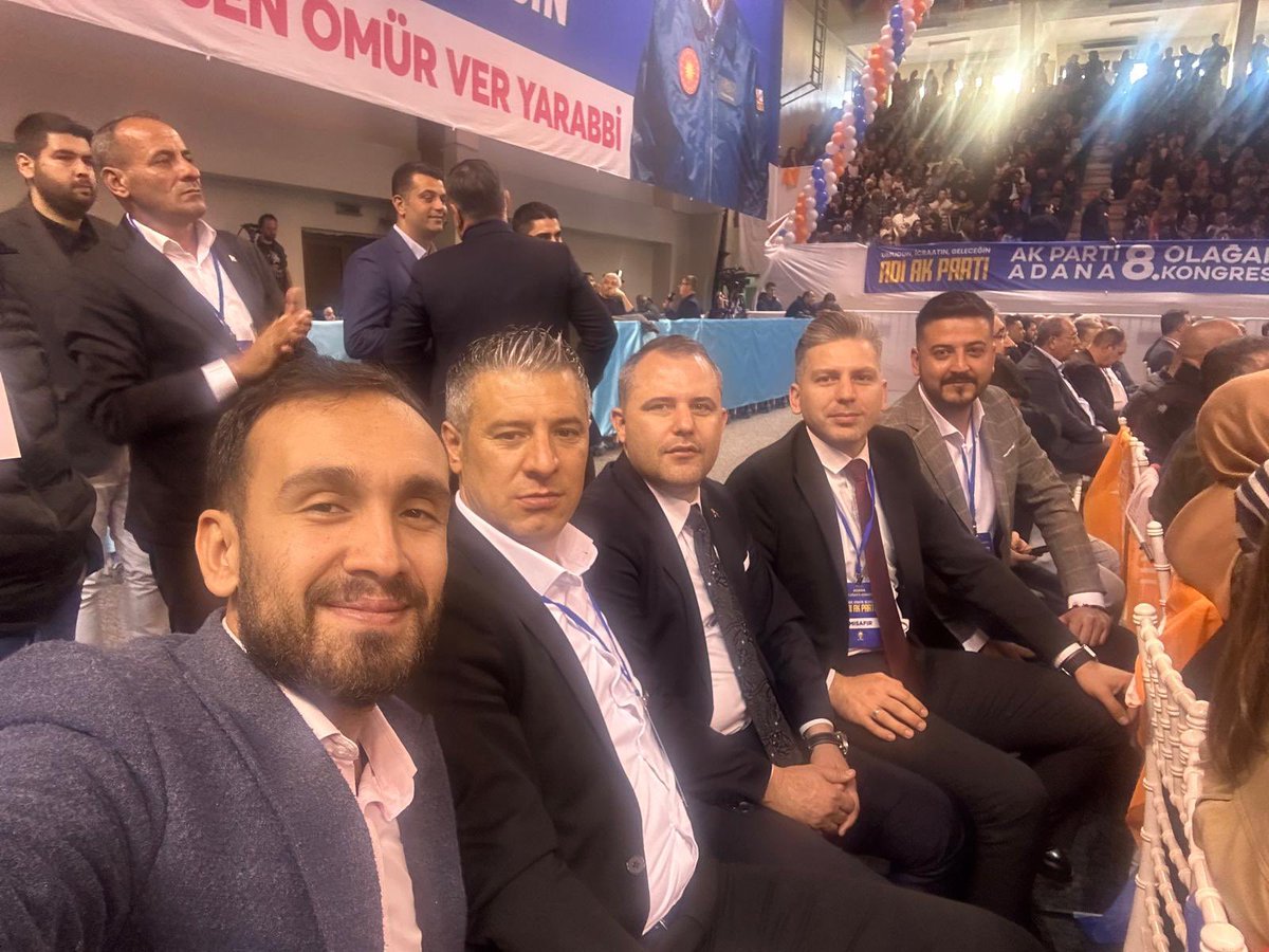 Genel Başkanımız ve Cumhurbaşkanımız Sn.Recep Tayyip Erdoğan’ın teşrifleriyle Adana 8. Olağan İl Kongremizi gerçekleştirdik.
İl Başkanımız Sn.<a href="/Tamer_Dagli/">Tamer Dağlı 🇹🇷</a> 🇹🇷 
Hayırlı olsun.
Umudun, İcraatın, Geleceğin #AdıAkParti