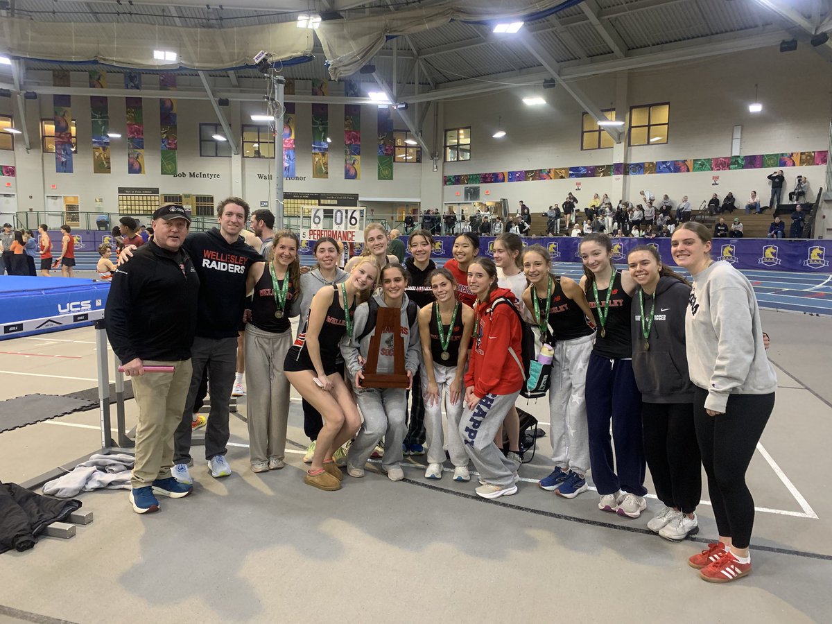Brendan Connelly (@bconn63) on Twitter photo Now official. With 46 team points, your 2025 Div. 2 Girls Indoor Relay championship is Wellesley (<a href="/wellesleysports/">Wellesley Raiders</a>)! <a href="/BostonHeraldHS/">Danny Ventura</a> Now official. With 46 team points, your 2025 Div. 2 Girls Indoor Relay championship is Wellesley (<a href="/wellesleysports/">Wellesley Raiders</a>)! <a href="/BostonHeraldHS/">Danny Ventura</a>