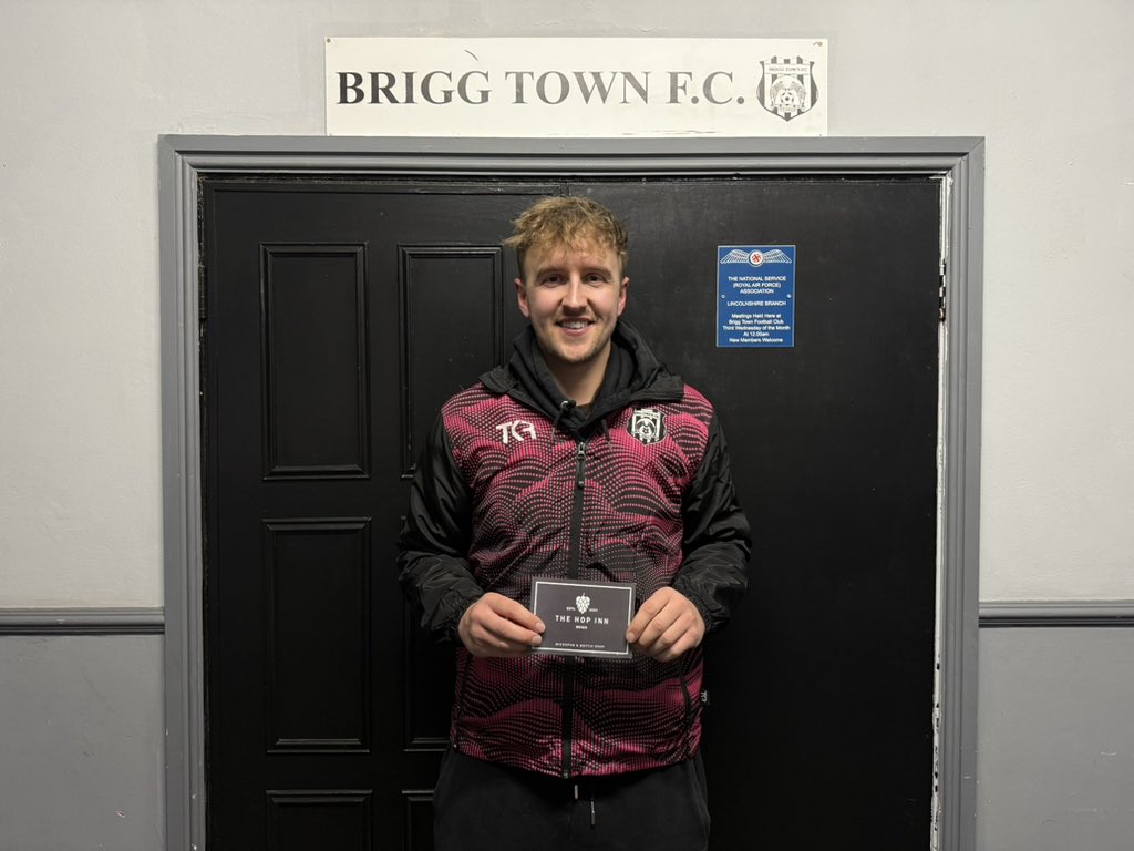 officialbrigg's tweet photo. Taron Hare was named as today’s The Hop Inn - Brigg man of the match.

Taron is available to sponsor.

#UTZ🦓 https://t.co/jydohzRwca