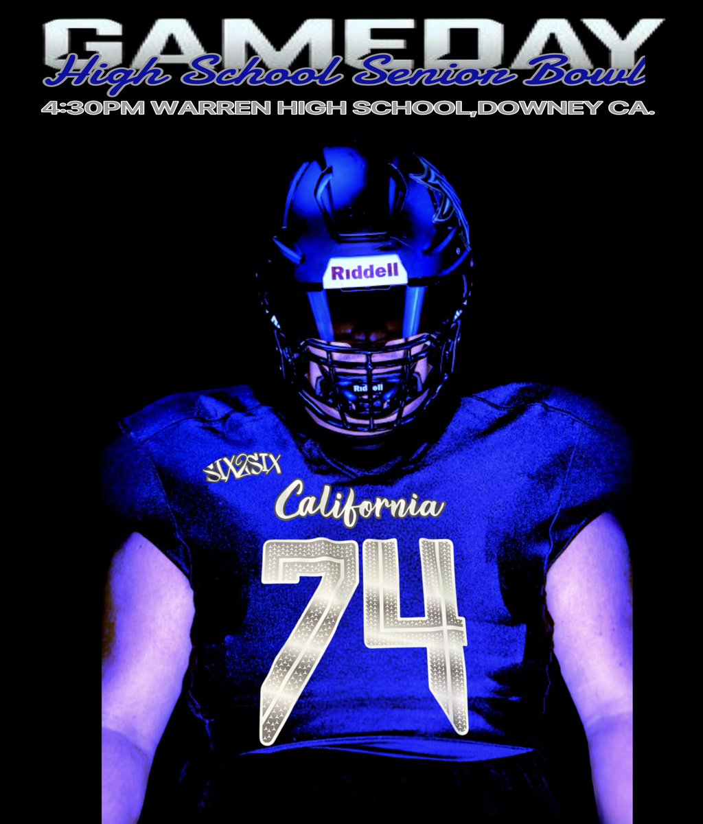 High School Senior Bowl
 IE/SGV VS LA <a href="/AngelCorona2025/">Angel Corona</a> 
4:30 Warren HS