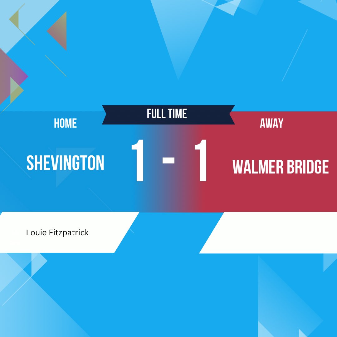 shevingtonfc's tweet photo. A solid performance against a steady  @WalmerBridge_FC  side in the cup. Louie Fitzpatrick with a late equaliser. MOTM performance from Sebi Dollar 3 pen saves. Mike and Shez with a win for the absent 1st of team gaffer. After a sad week for the club that win was for you Ellis ❤️ https://t.co/4W1wDAN3GR