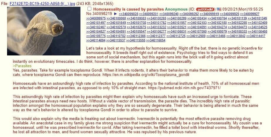JG3528's tweet photo. @BarbaraOneillAU Parasites also cause homosexual behaviour and irrational actions such as risk taking and suicide, this is how the parasite spreads, particularly by sodomy, listen to #DietrichKlinghardt and Iranian research
#Toxo #Toxoplasma #Toxoplasmosis
⬇️
https://t.co/RH4xEbbcC6 https://t.co/YhQn2Ve5Qb