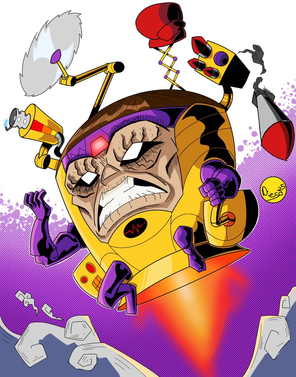 jdieso616's tweet image. Face the wrath of M.O.D.O.K! 

#marvel #modok #aim #ironman #antman #comicbooks #art #fanart #digitalart