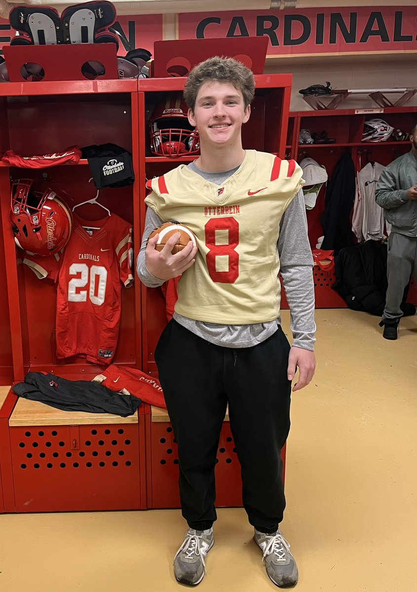 Cam Gianangeli (@camgianangeli) on Twitter photo Super excited to say that I just received my 1st official college football offer from Otterbein University! Thanks so much to @brodykidwell and <a href="/CoachMarquis/">Dave Marquis</a> for having me out on campus today for the visit!
<a href="/KilbourneFB/">Worthington Kilbourne Football</a> Super excited to say that I just received my 1st official college football offer from Otterbein University! Thanks so much to @brodykidwell and <a href="/CoachMarquis/">Dave Marquis</a> for having me out on campus today for the visit!
<a href="/KilbourneFB/">Worthington Kilbourne Football</a>