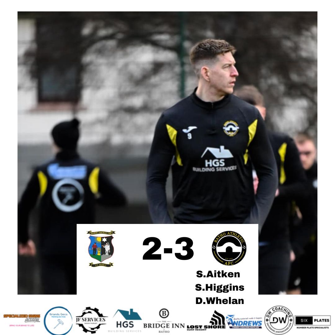 🚨 Full-Time: Tranent 2-3 Ratho Athletic 🚨

A hard-fought away win to start 2025! Goals from Aitken, Sean Higgins, and a late 30-yard screamer from Dave Whelan sealed the victory.

Read the full match report here 👉 rathoathletic.com/post/match-rep…