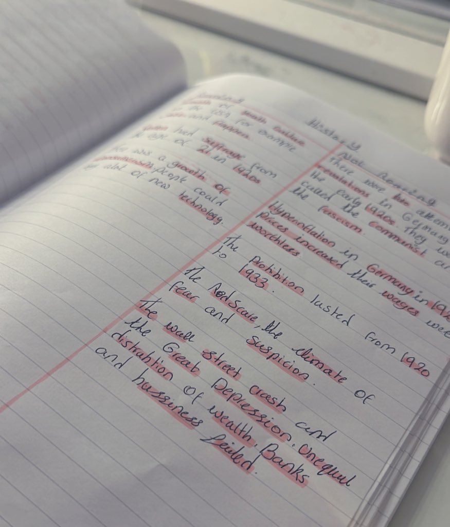 iamqueen89's tweet photo. "Revision is the key to success."  @TrinityAcademyL https://t.co/n3mAVUWzVw