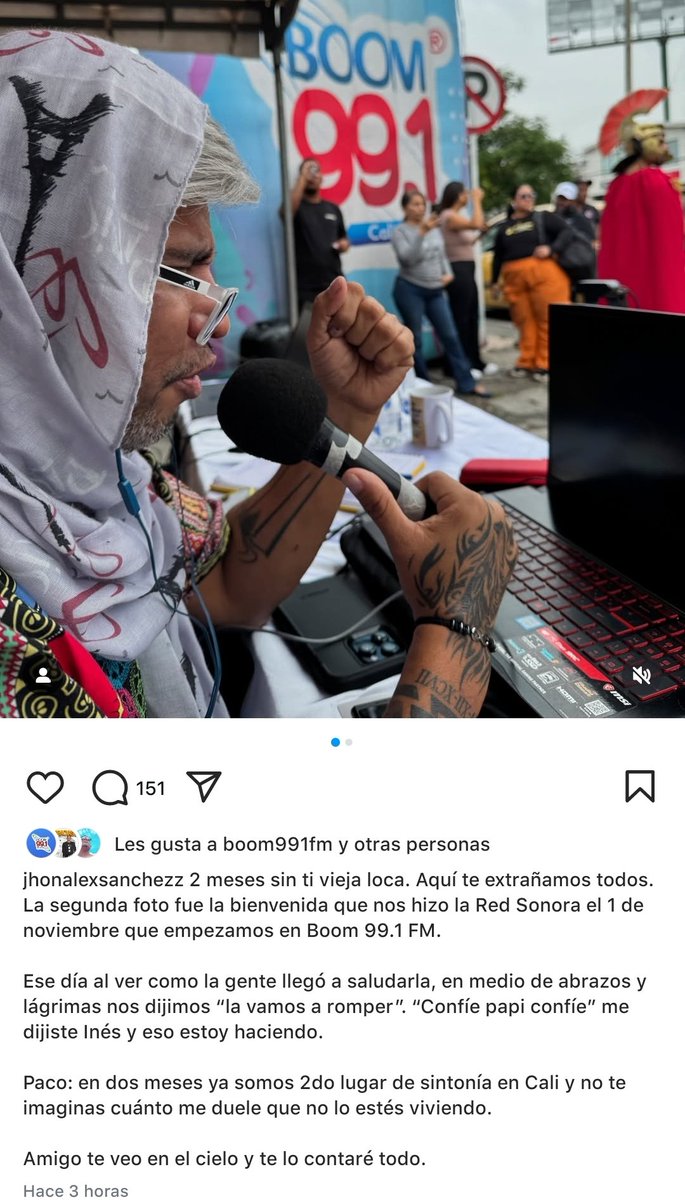 rocamanX's tweet photo. La primera ola del #ECAR en este 2025 podría traer sorpresas para la radio en Cali? Se tratará de otra medición? John Alex Sánchez afirma que #BoomFM es segundo lugar en sintonía. A qué emisora le habrá quitado el lugar? Potente. #radio #emisora #cali #audiencia #música #reporte https://t.co/l8goLAreGd
