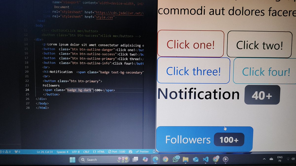 #Day10 for #Dev with bootstrap framework
#coding
#webdevelopment