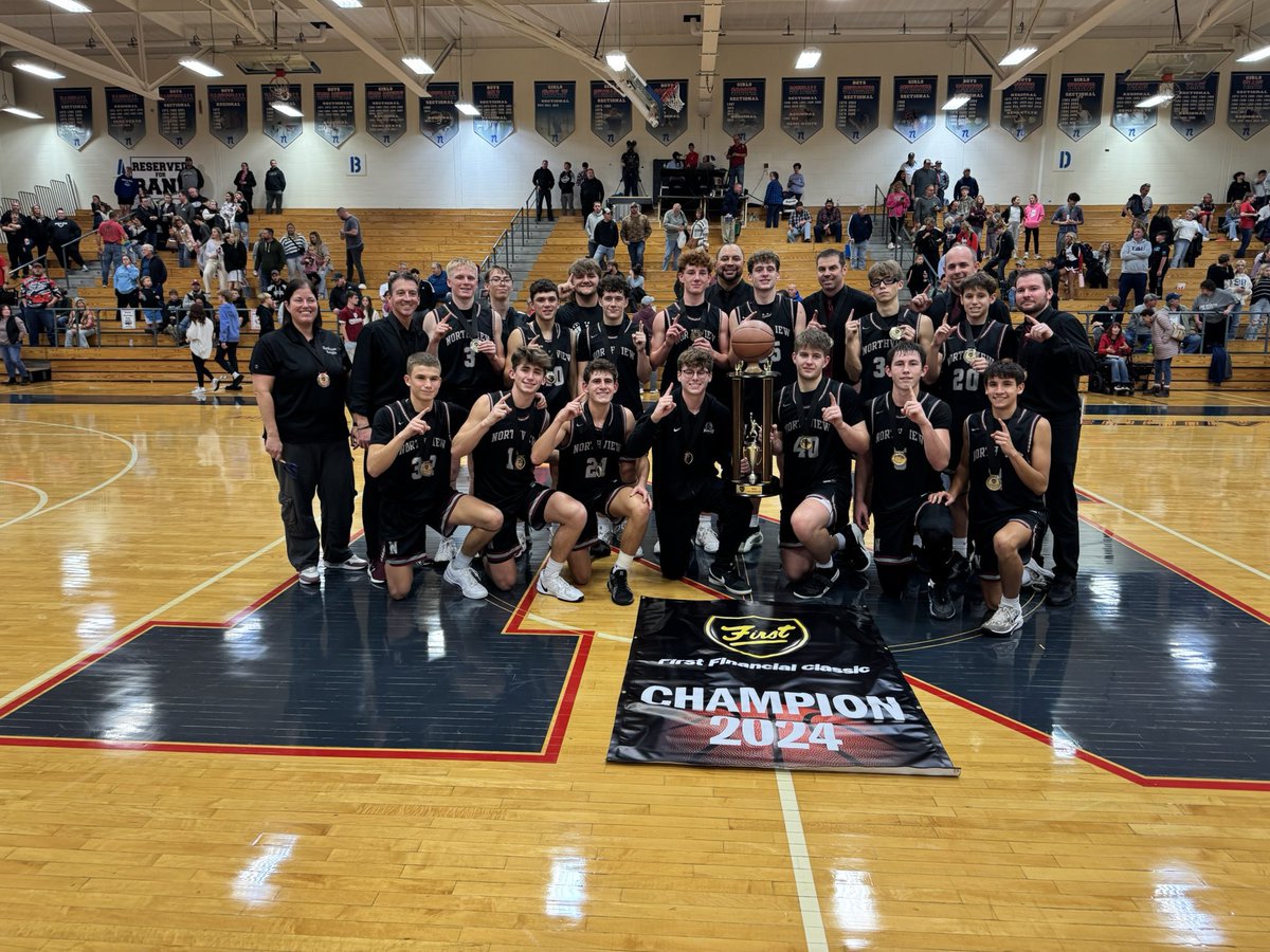 CoachKeyes43's tweet photo. Super proud of our Boys team and coaches! Starting a season 13-0 is not easy! Did some digging and found a picture of the 02 team who started 12-0. A lot of similarities. History is cool. Both teams won the Classic. Both teams had a Coach Trout on staff. Current AD was Coach Buell back then. Both teams with a Whitman. Both teams beat good Clay City and Terre Haute North teams. Most importantly both teams play(ed)with incredible passion and both teams ARE/WERE lead by great men! Super proud of our girls as well! 10 in a row! So proud of this school and the environment that has been created for our athletes! 
I pray God continues to bless this school and community! #Knights