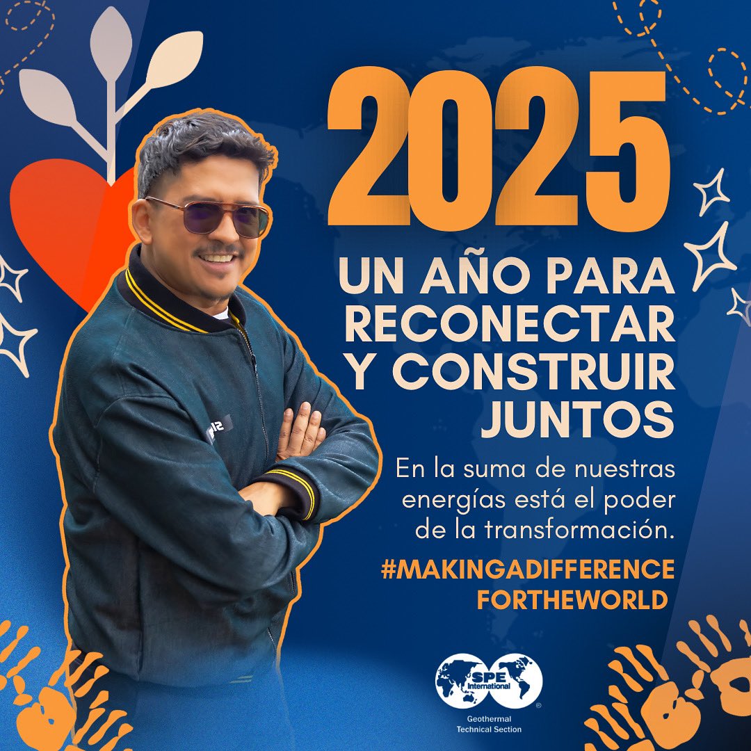 ✨2025:Un año para reconectar y construir juntos.Construiremos y multiplicaremos la Geotermia en América Latina y el Caribe.
Quienes tuvieron problemas con la situación del enlace 🔗 o la zona horaria, nos reuniremos el próximo miércoles 22 de enero. #MakingADifferenceForTheWorld