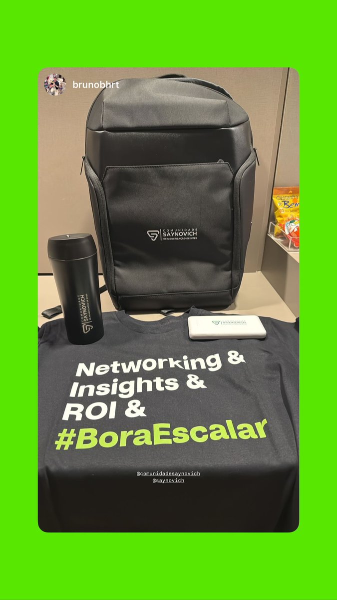 GGianni's tweet image. Day 2 - Encontro de Publisher de Sucesso - 5ª Edição - 18.01.25

@comunidadesaynovich

Pedro Saynovich 🚀

@active_view 

#publisherdesucesso #comunidadesaynovich #ActiveView #midiaprogramática