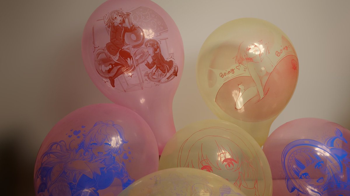Play with 11 printed MQ24
From <a href="/CuteBalloonsSTU/">萌球工作室</a> 
#balloon #風船フェチ #Looner