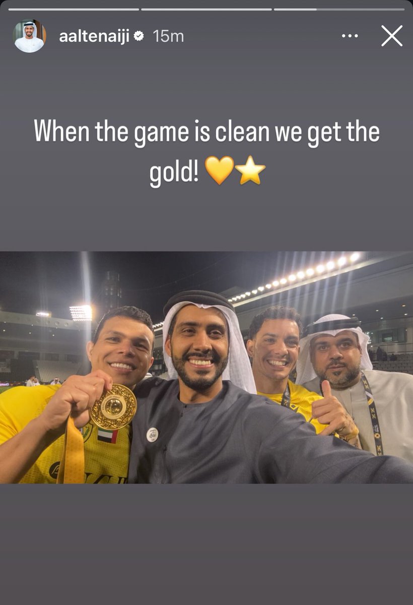 🚨📲 أحمد الطنيجي عبر الـ ( IG )

عندما تكون اللعبة نظيفة نحصل على الذهب!💛⭐️