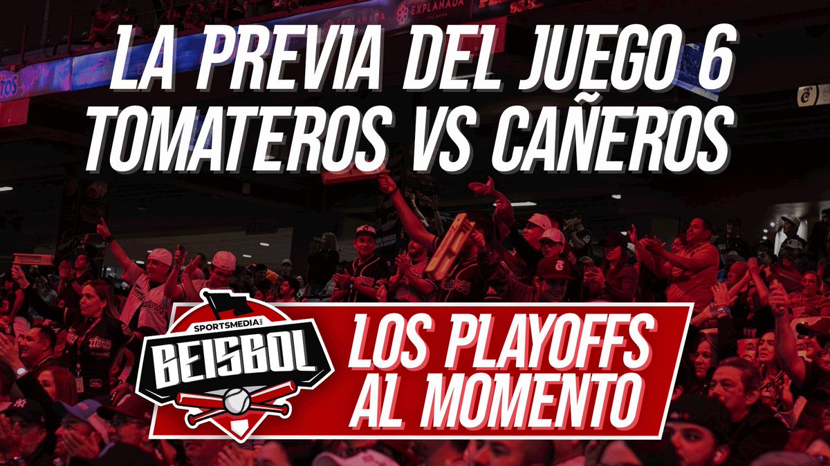 SportsMedia_Mex's tweet photo. Tomateros vs Cañeros 
#lamp #playoffs #ligamexicanadelpacifico 

https://t.co/gjqmQyVVbw https://t.co/nLgCxVzVR6
