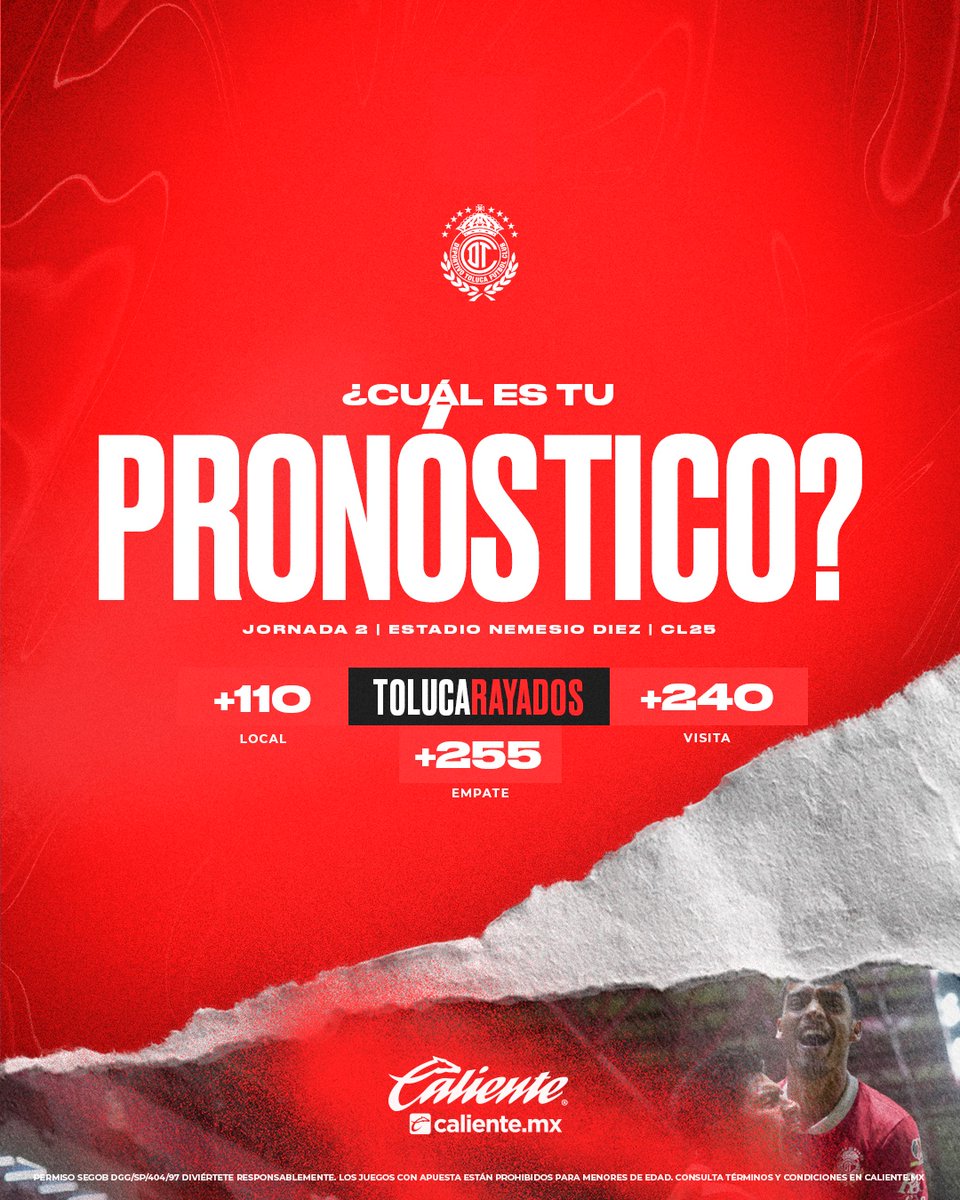 💪🏻👹 ¡Por un comienzo infernal en casa!

Regístrate ahora en Caliente.mx y recibe $1000 de regalo para tu primera apuesta por nuestros Diablos. 🤑💰

📲 bit.ly/39KmWhX

#ApuestaEnCaliente #MásAcciónMásDiversión
