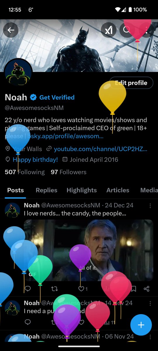 AwesomesocksNM's tweet image. Birf