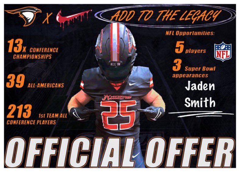 HinBabyJr's tweet photo. #AGTG After an Amazing talk with @coachmonty11 Im blessed to receive another offer @AUFootball__ @riko_jeffers @CoachBAlbrecht @SachseStangs https://t.co/ZgeyCqyccD