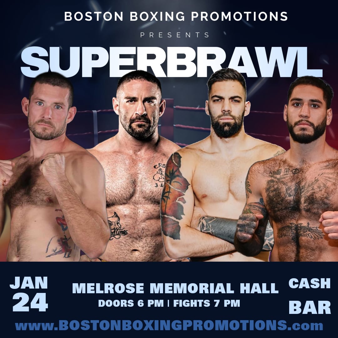 BostonProBoxing's tweet image. Pro Boxing in Melrose, MA this Friday. Show starts at 7PM at Melrose Memorial Hall. Tickets at BostonBoxingPromotions.com @CityofMelrose @MelroseWeekly @PaulBrodeur2010 @stobeywlsports @MVcreature @MHSathletix @MelroseDPW @LibraryMelrose @BostonHeraldHS @hurley_burly