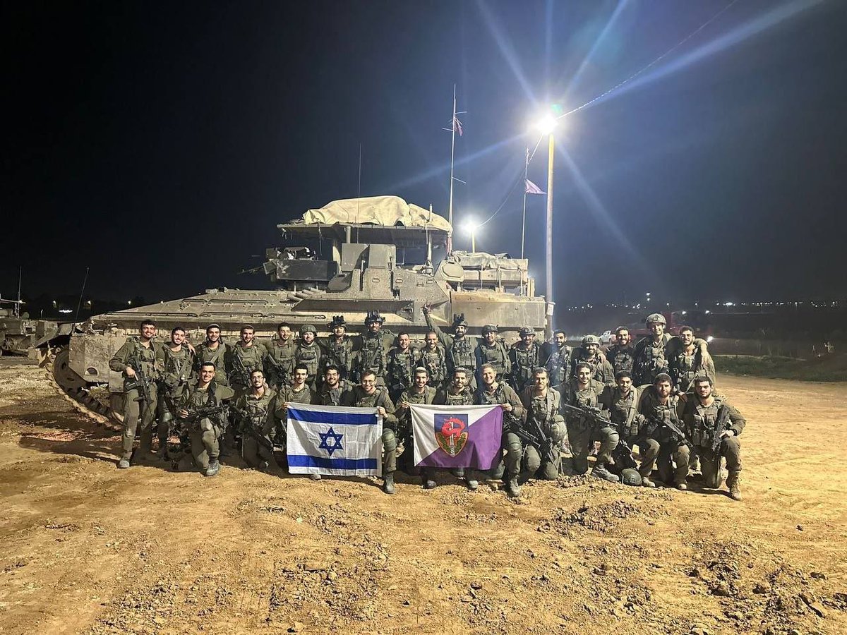 Osint613's tweet photo. The Givati Brigade, deployed in Gaza since October 7, concluded its mission today after 470 days. https://t.co/bSLNVD3YAS