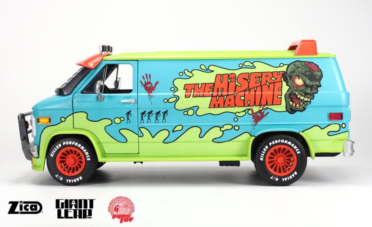 Talib1980's tweet photo. Whoa!
Zica Toys/ @ramentoy1 / Giant Leap Toys “Misery Machine” collaboration going up for pre-order next week at $190.
(Via Zica Toys on FB).
#zicatoys #giantleaptoys #ramentoy #retrotoys #actionfigures #scoobydoo #customvans https://t.co/NIyncXWyii