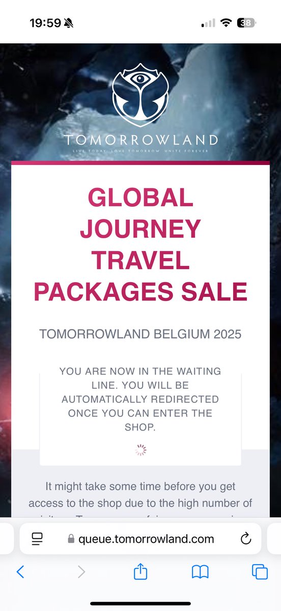 Waiting line….??? #tomorrowland