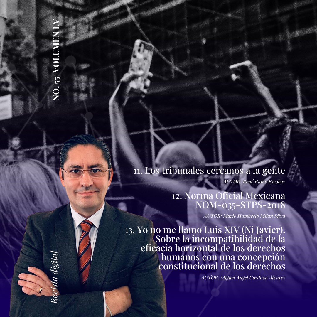 📢 ¡No te pierdas la primera edición del año! 

📖 Colaboran <a href="/Alixiana/">Alix Trimmer</a> <a href="/Rogelia_Gomez/">Rogelia Gómez</a> <a href="/IsabelMC_5/">Isabel Moreno</a> <a href="/KaryAthie/">Karime Athie</a> <a href="/renerubioe/">René Rubio Escobar</a> <a href="/RayManSF17/">Raymundo Auditore Kenobi</a> <a href="/SergioVillaCL/">Sergio Villa</a> <a href="/ferelgar/">Fernando Elizondo García</a> <a href="/MJorgeCP/">Manuel Jorge Carreón Perea</a> <a href="/gibran_zazueta/">Gibrán Zazueta</a> <a href="/MiguelCordova92/">Miguel Ángel Córdova</a> <a href="/MilanSilva17/">Mario Milan</a> 

parentesislegal.com/revista-blog/r…