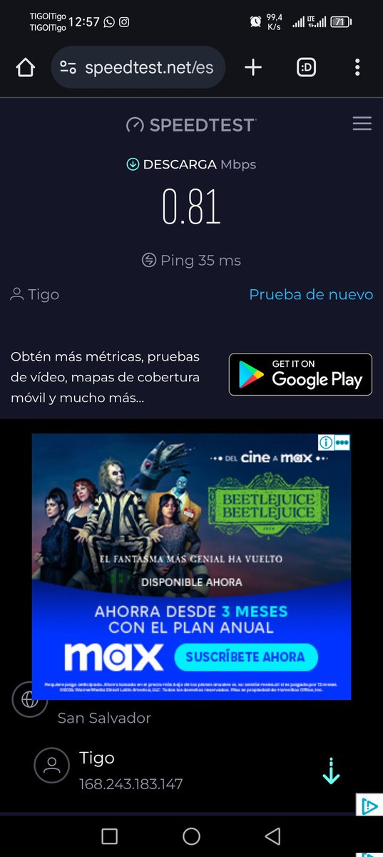 ElvinRenderos's tweet photo. @TigoElSalvador como que no aplica el ajuste? Si es algo que su gestor telefonico se equivoco? Y de remate pagué mi factura al dia y me bajan la velicidad? @Defensoria_910 https://t.co/0zqqzdJIbE