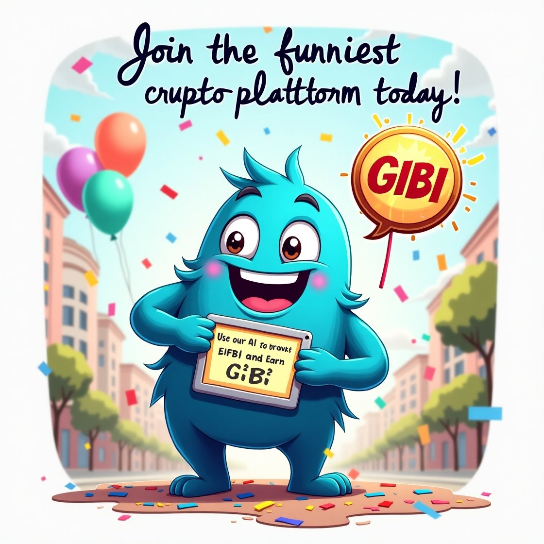 Giggle_Bits's tweet photo. Giggle Bits isn’t just about staking – it’s about fun!😂

Use our AI to make jokes, win votes, and earn GIBI. 

Join the funniest crypto platform today! 🚀📈 https://t.co/GWdqEu1xUC