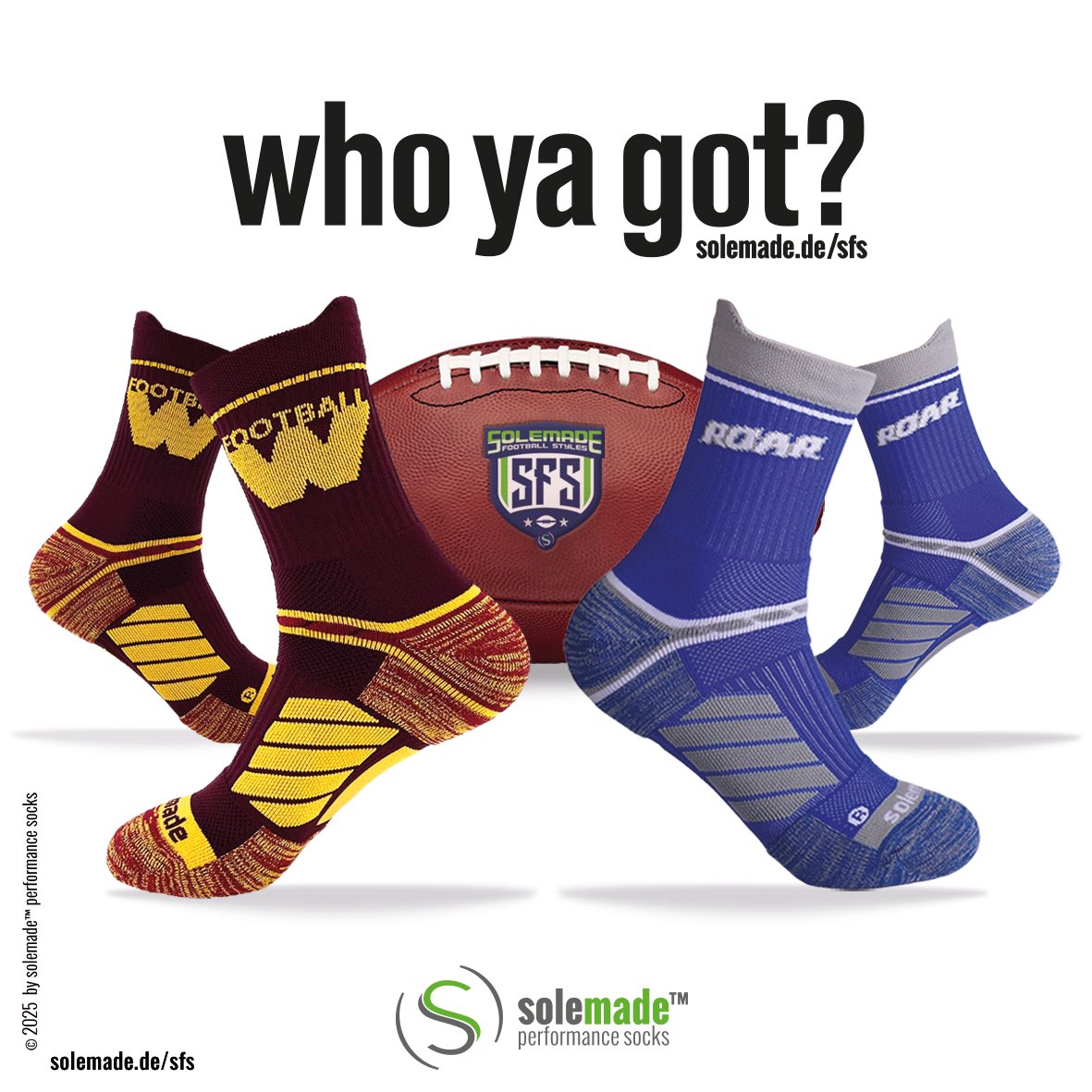 #whoyagot -  #Commanders oder #Lions ?

Gewinnt ein Paar solemade-Football-Styles des Gewinnerteams der Partie mit unserem Freund und Kooperationspartner Roman Motzkus:

instagram.com/p/DE94WQMuK_S/…

- - -
#solemade #nfl #playoffs #DetroitLions #roar #WashingtonCommanders #gotsocks?