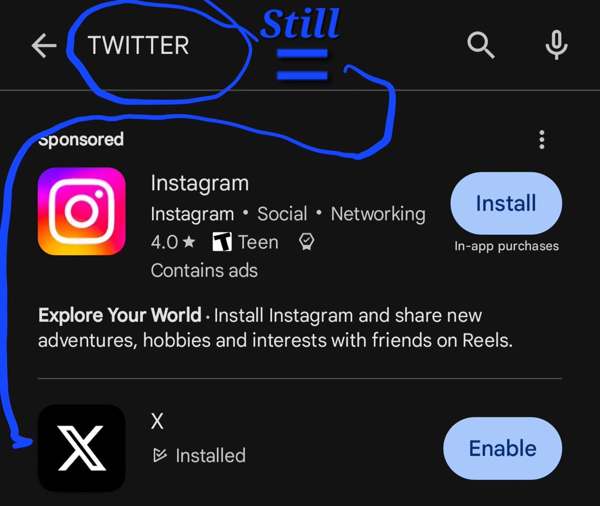 #firstpost and just incase anyone is wondering <a href="/X/">X</a> is still twitter

I am a real living breathing humanoid who enjoys writing/designing/playing tabletop games #gamedesign I am also a writer and will be sharing  #geek and #poetry content