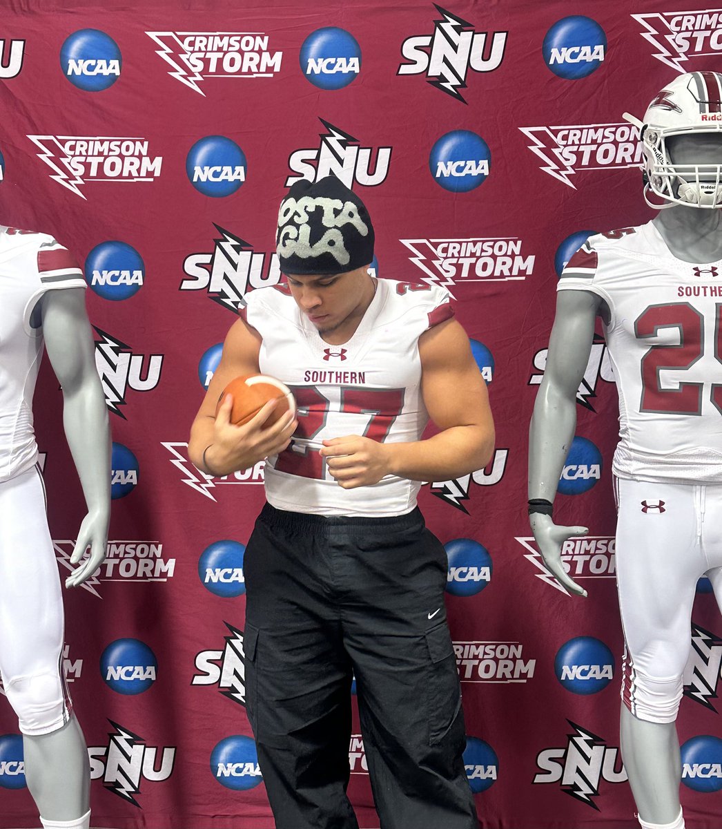 Thank you for the opportunity and amazing official visit. I had a great time. <a href="/CoachLove28/">James Love</a> <a href="/CoachHada/">Dustin Hada</a> <a href="/SNUFootball/">SNU Football</a>