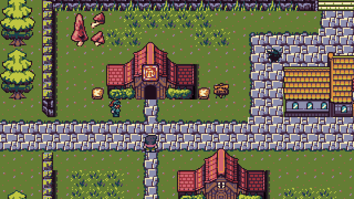 retreauxgames's tweet photo. A look into the wacky world of A Snail's Tale this #screenshotsaturday 
#indiegames #pixelart #jrpg https://t.co/PZc34XWm0d