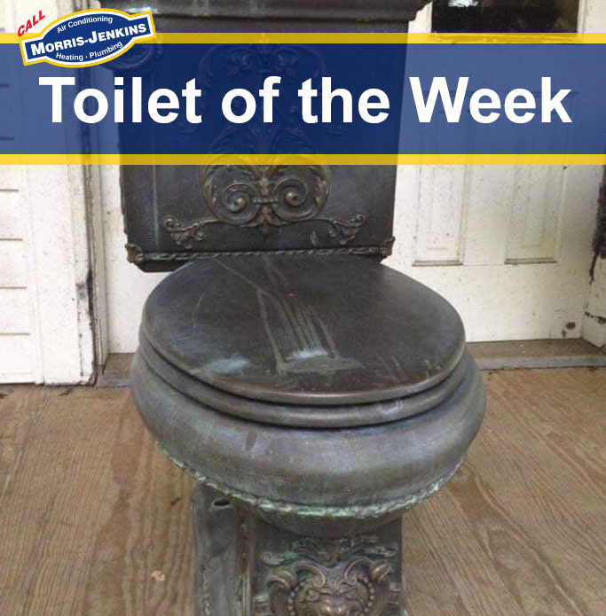 MorrisJenkins's tweet image. We feel like this #ToiletOfTheWeek is from a haunted mansion or something. If nothing else, it looks like a great spot to exorcise your demons. 😬 #BathroomHumor